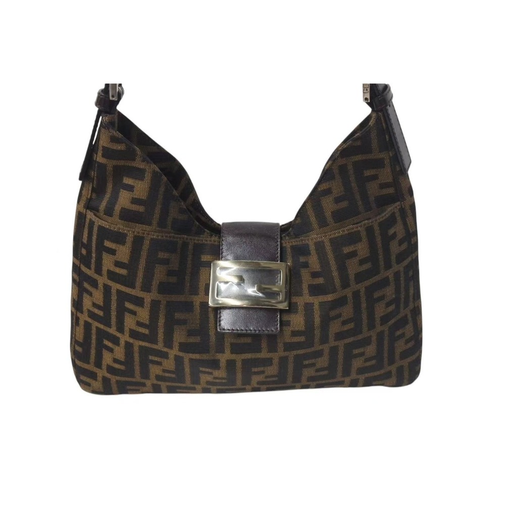 Fendi Bag Denim Zucca Shoulder